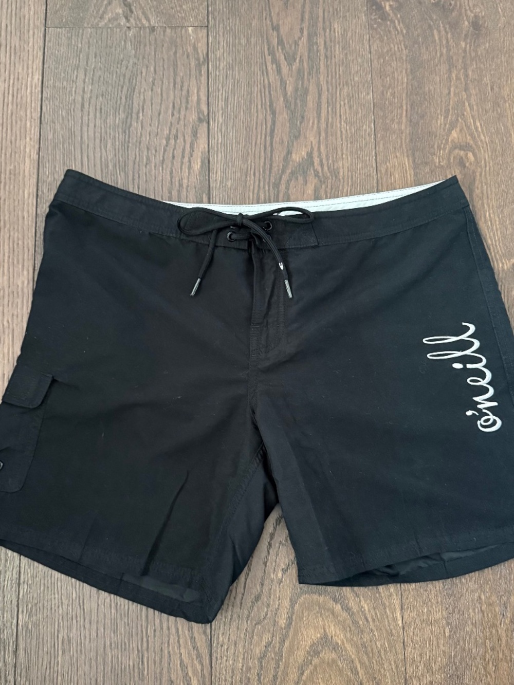 O'Neill Women's Black Board Shorts Surf Swim Cover-Up Size 11